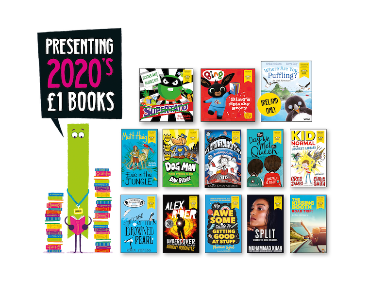 Take a sneak peek inside the 2020 £1 books! World Book Day