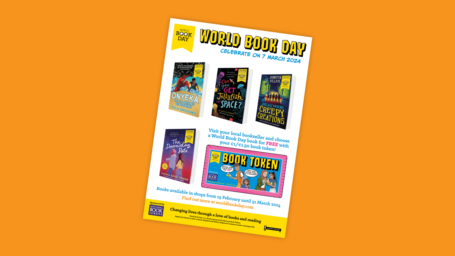 World Book Day 2024 1 1 50 Poster For Secondary Schools World Book Day   TEEN POSTER SIDE1 TILE 