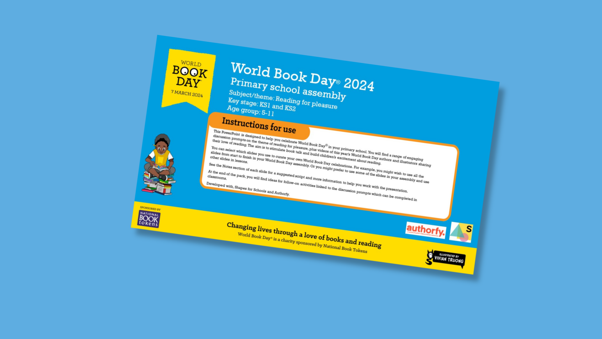 2024 Primary Assembly World Book Day